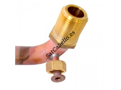 Tubería Entrada Agua Maquina 14/14T/1 Thermor 079546